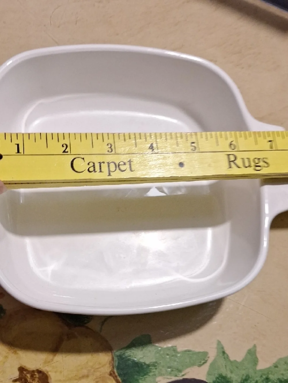 Corningware White  L'Echalote Casserole Dish 